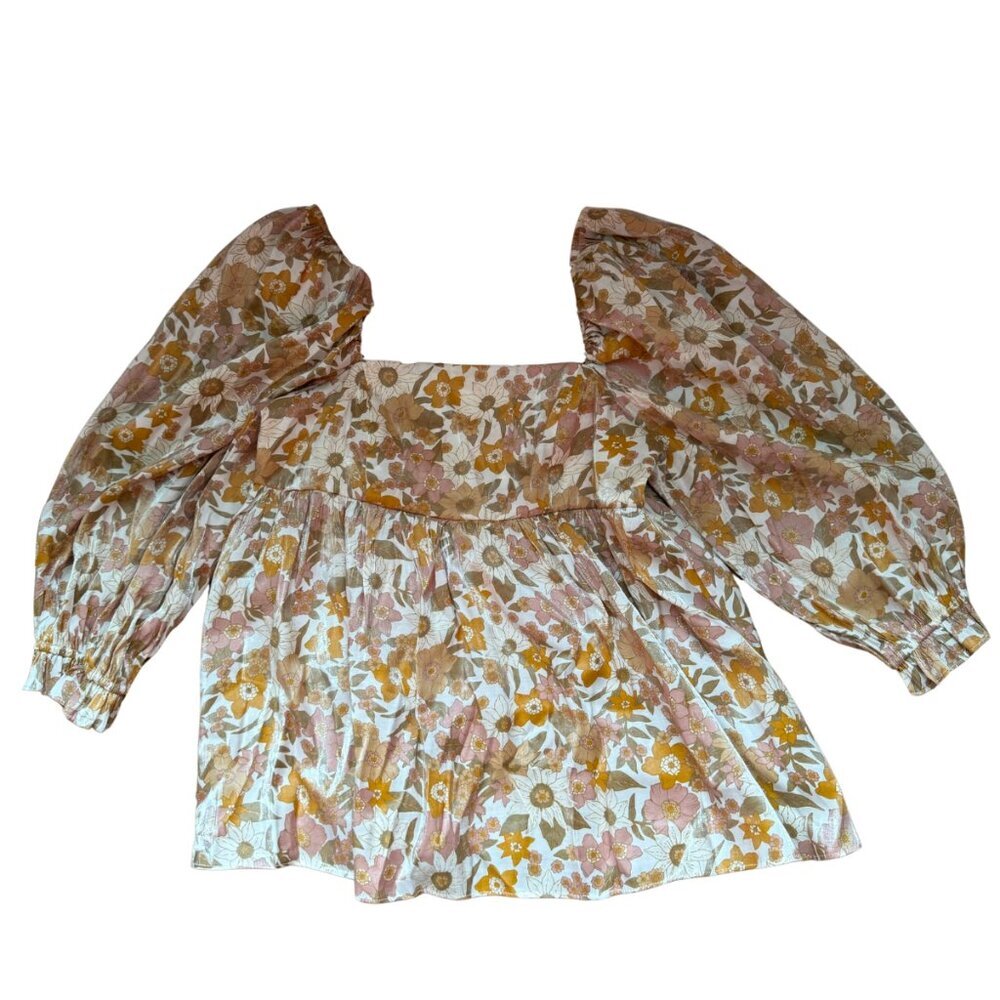 The Impeccable Pig Floral blouse size small